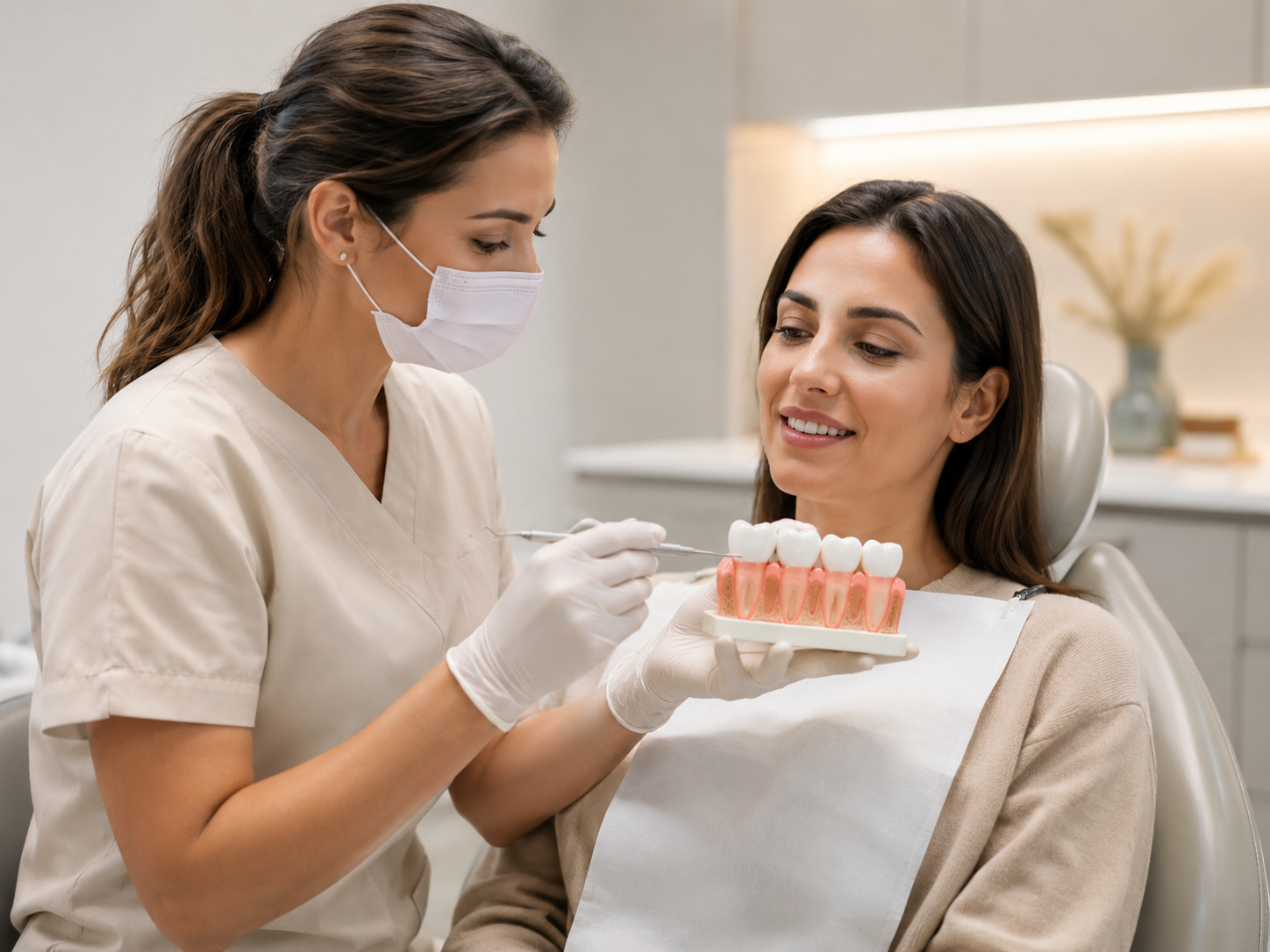 Estrutura moderna para cuidados periodontais