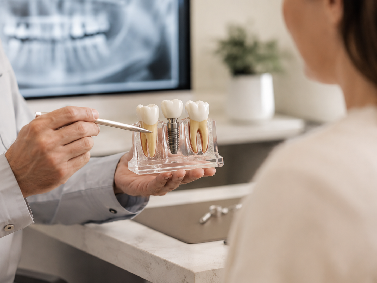 Consultório odontológico para reabilitação oral